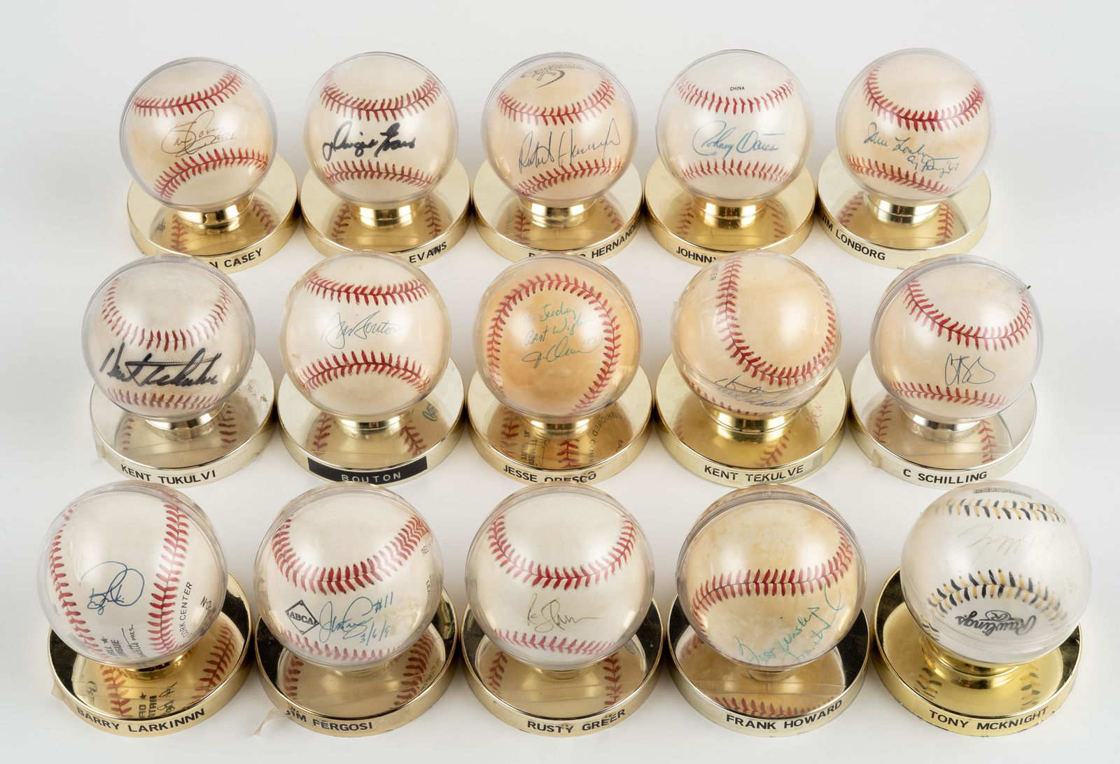 15 Autographed Baseballs (1 of 10)