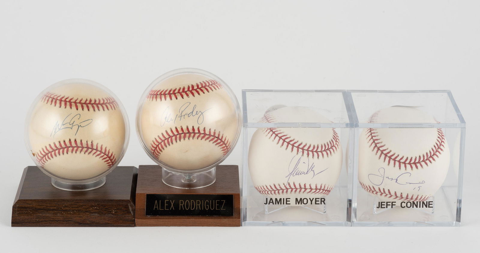 4 Autographed Baseballs with COAs (1 of 6)