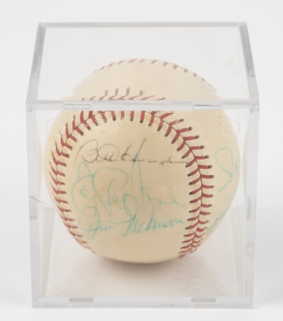 1970 Cubs Team Autographed Baseball (1 of 3)