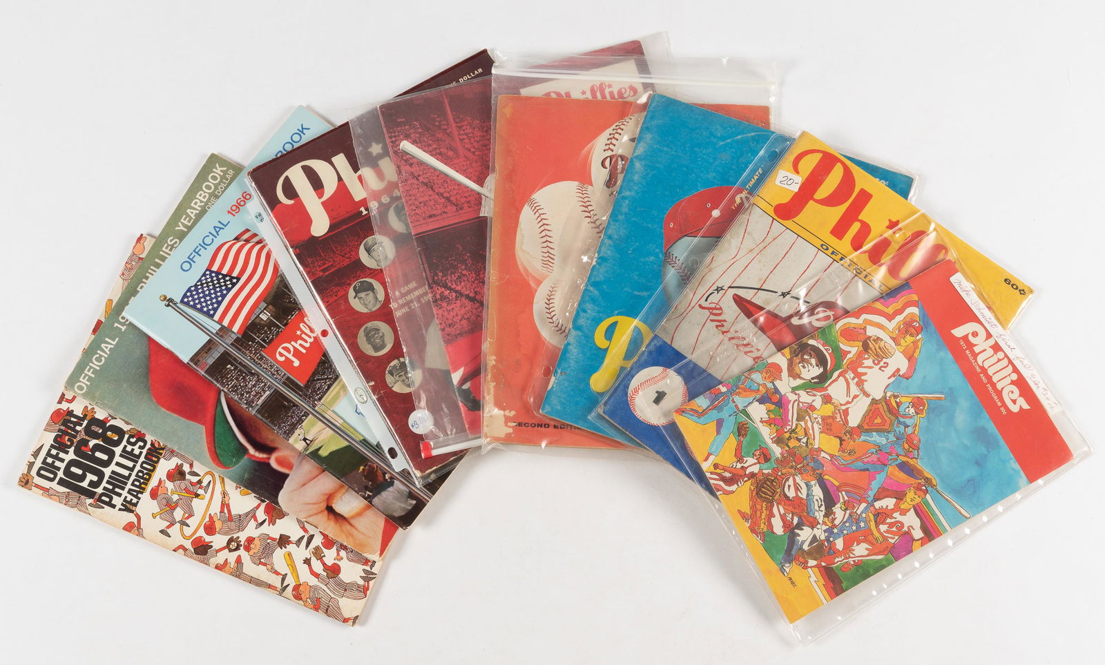 8 Phillies Yearbooks (1 of 2)