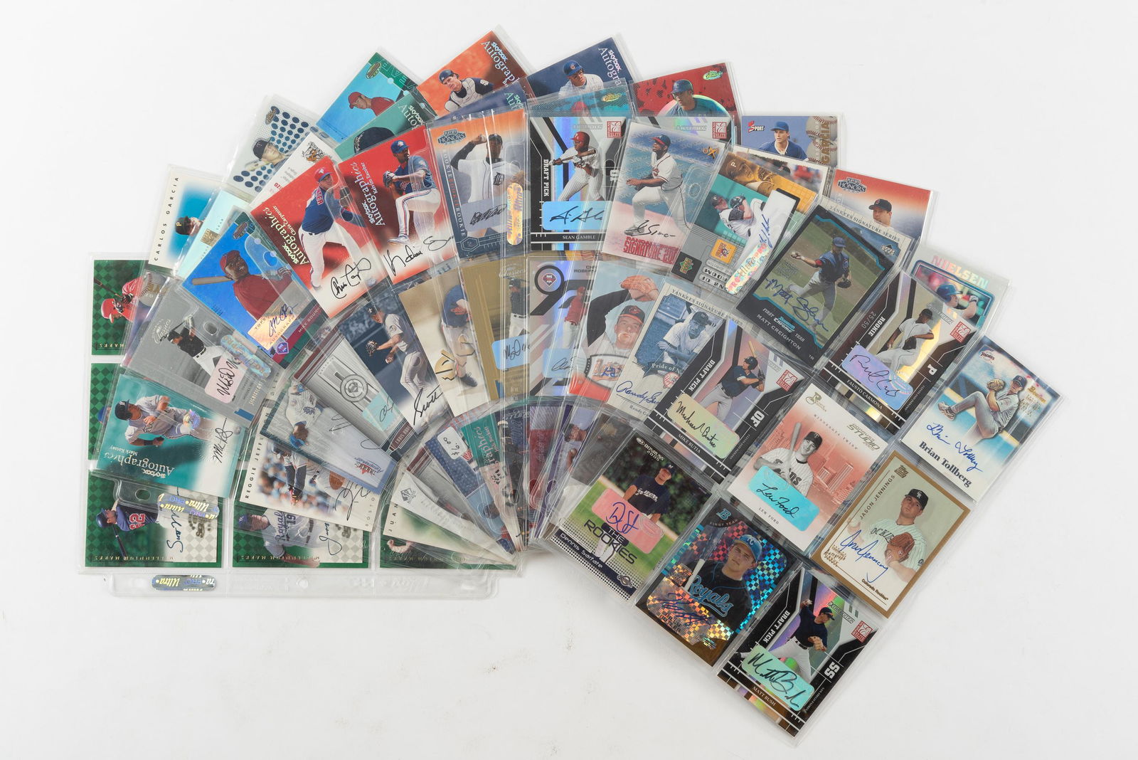 90 Autographed Factory Baseball Cards (1 of 7)