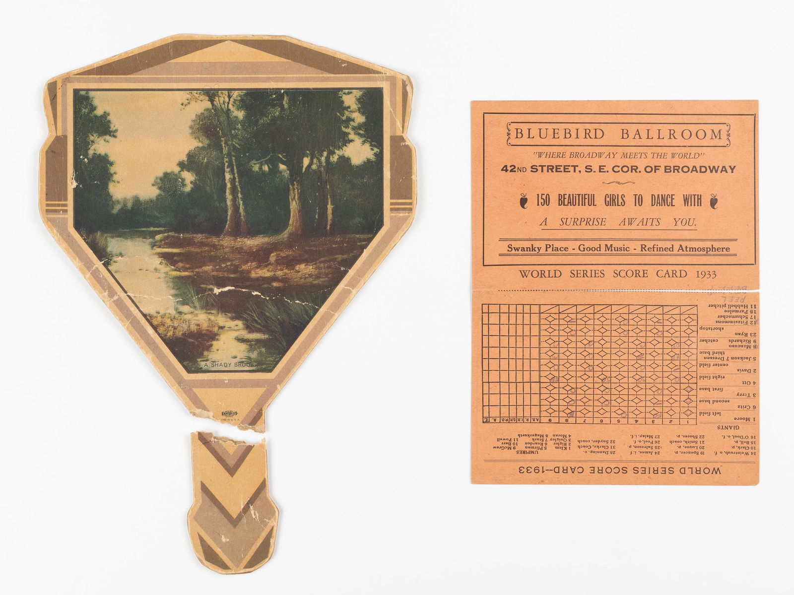 2 Vint Baseball Items incl World Series Scorecard (1 of 5)