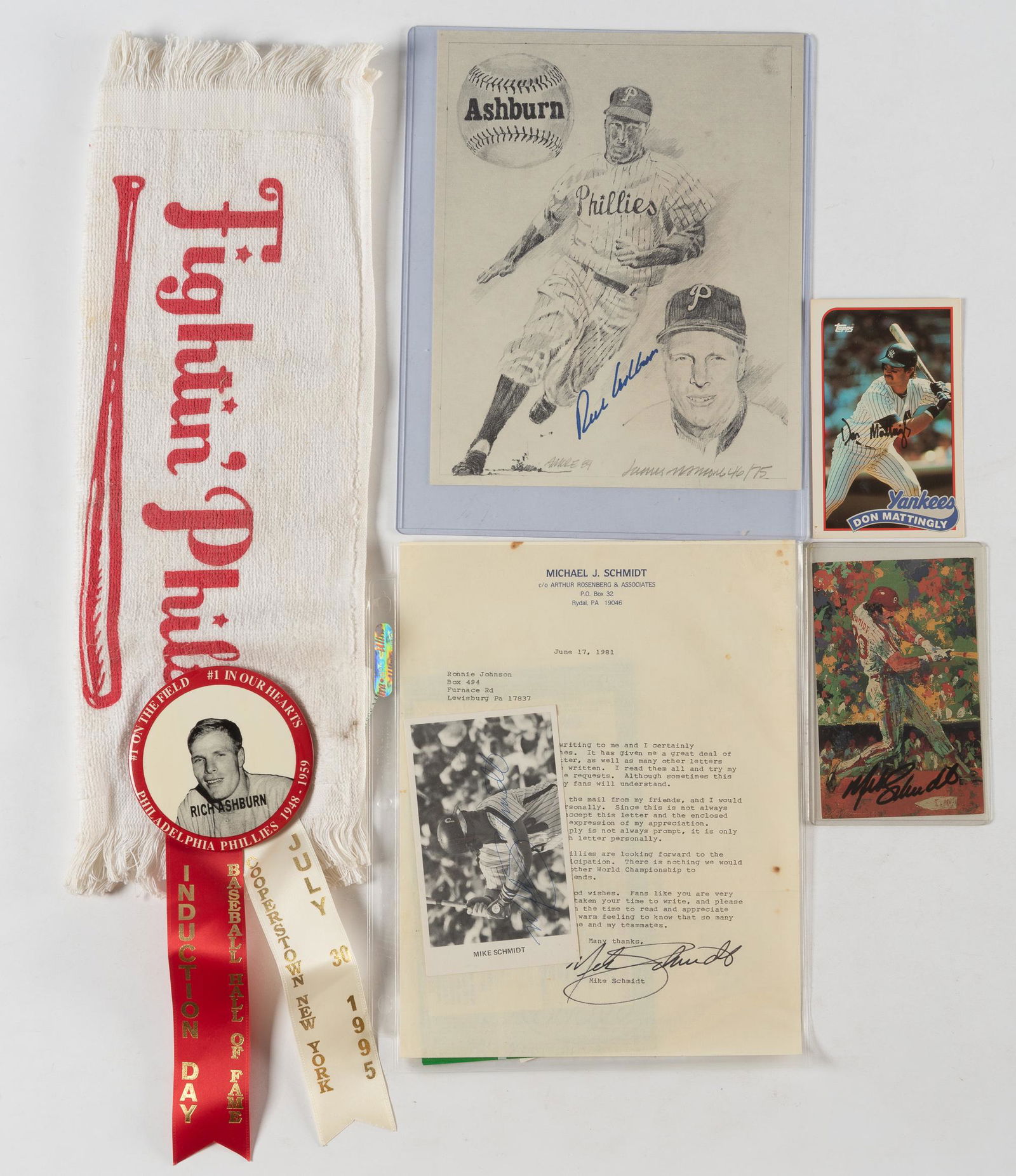 5 Baseball Autographs (1 of 6)