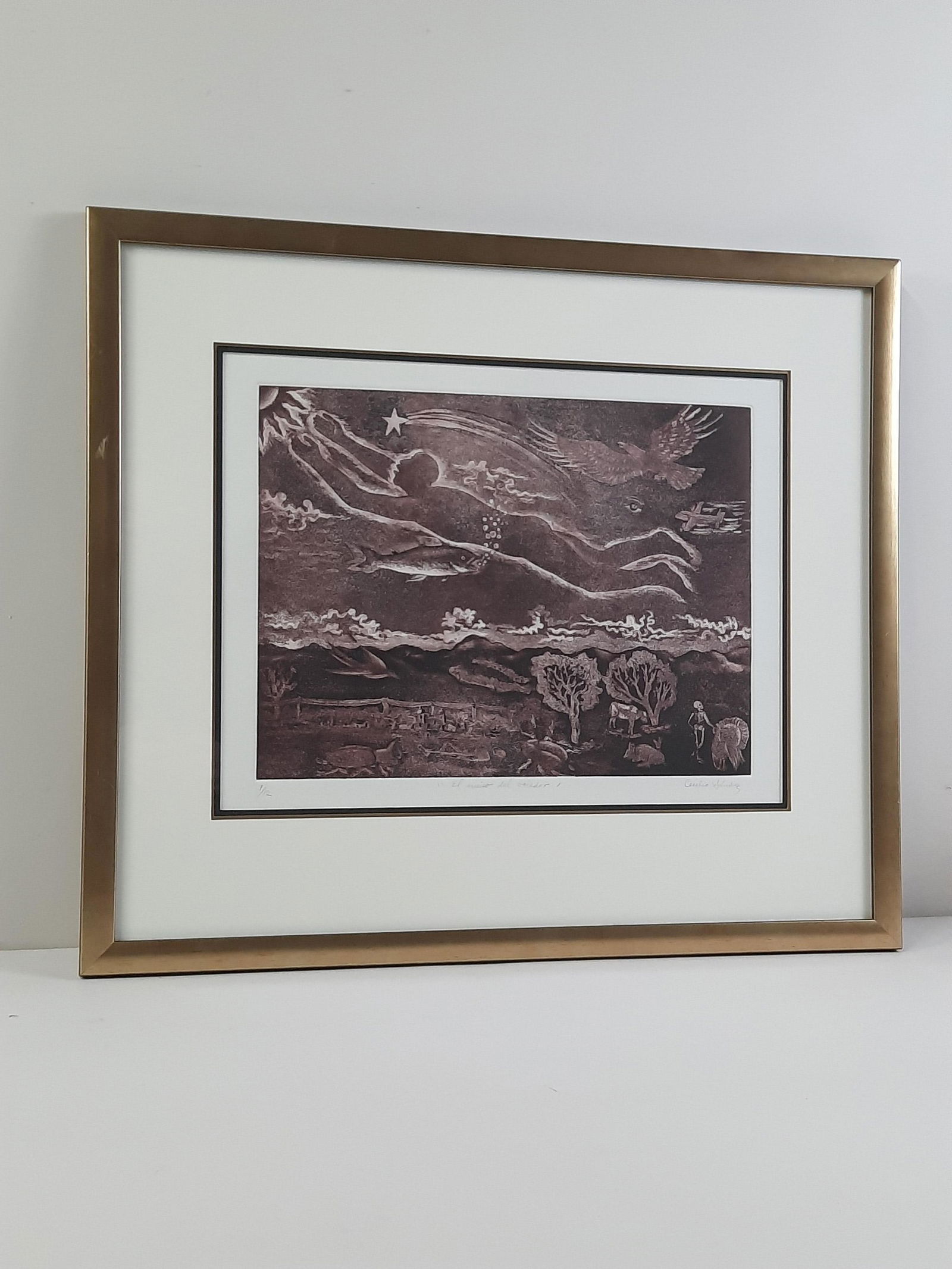 Cecilio Sanchez "El Sueilo del Oalador" Print (1 of 4)