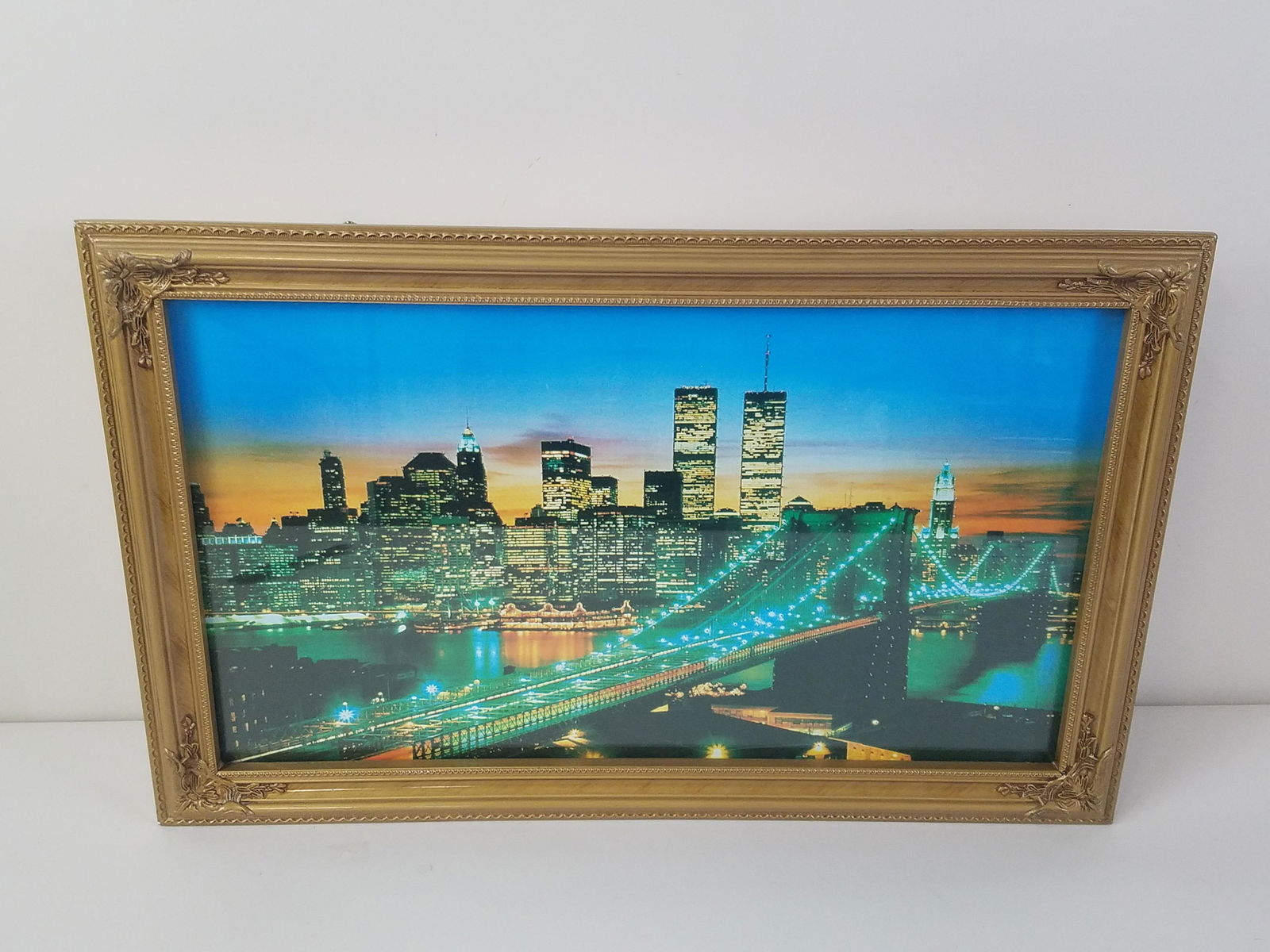 Lighted City NYC Skyline Picture (1 of 4)