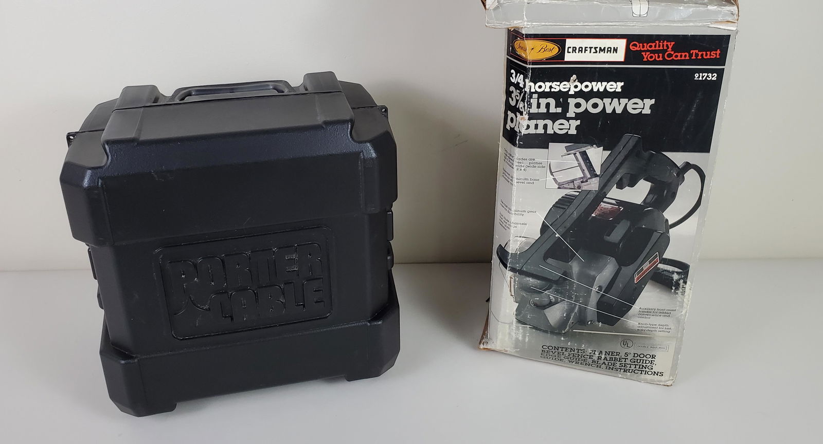 Craftsman Power Planer & Porter Cable Router (1 of 5)
