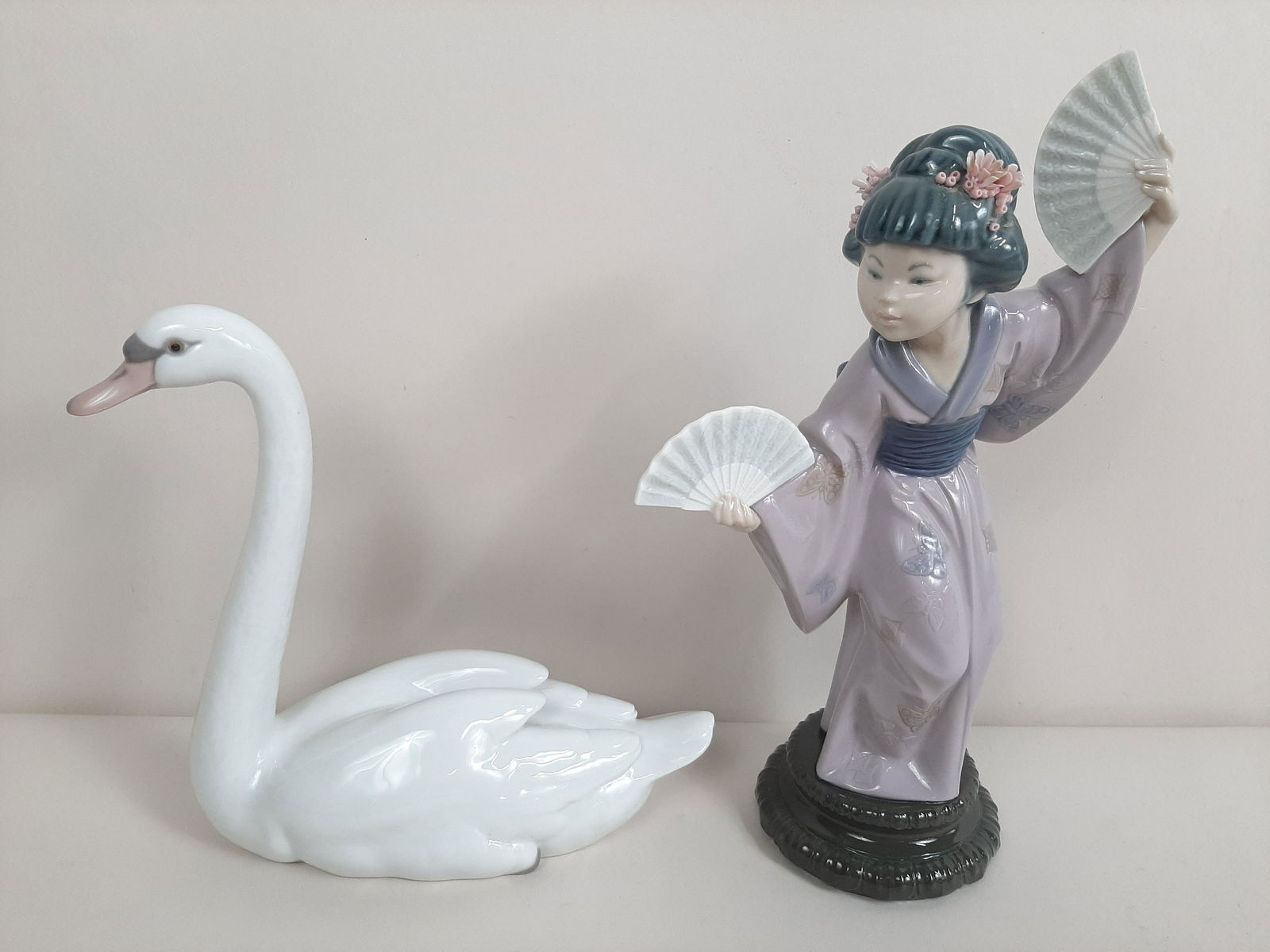 2 Lladro Figurines incl. Madame Butterfly (1 of 8)