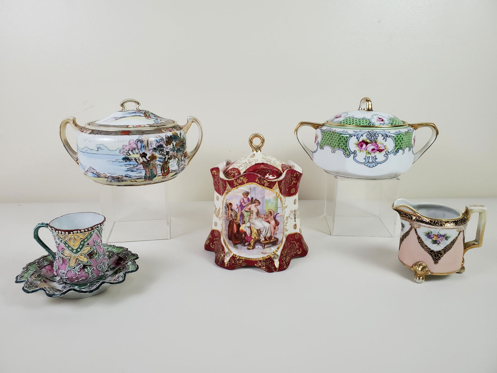 5 Pcs Porcelain Incl Royal Vienna (1 of 11)