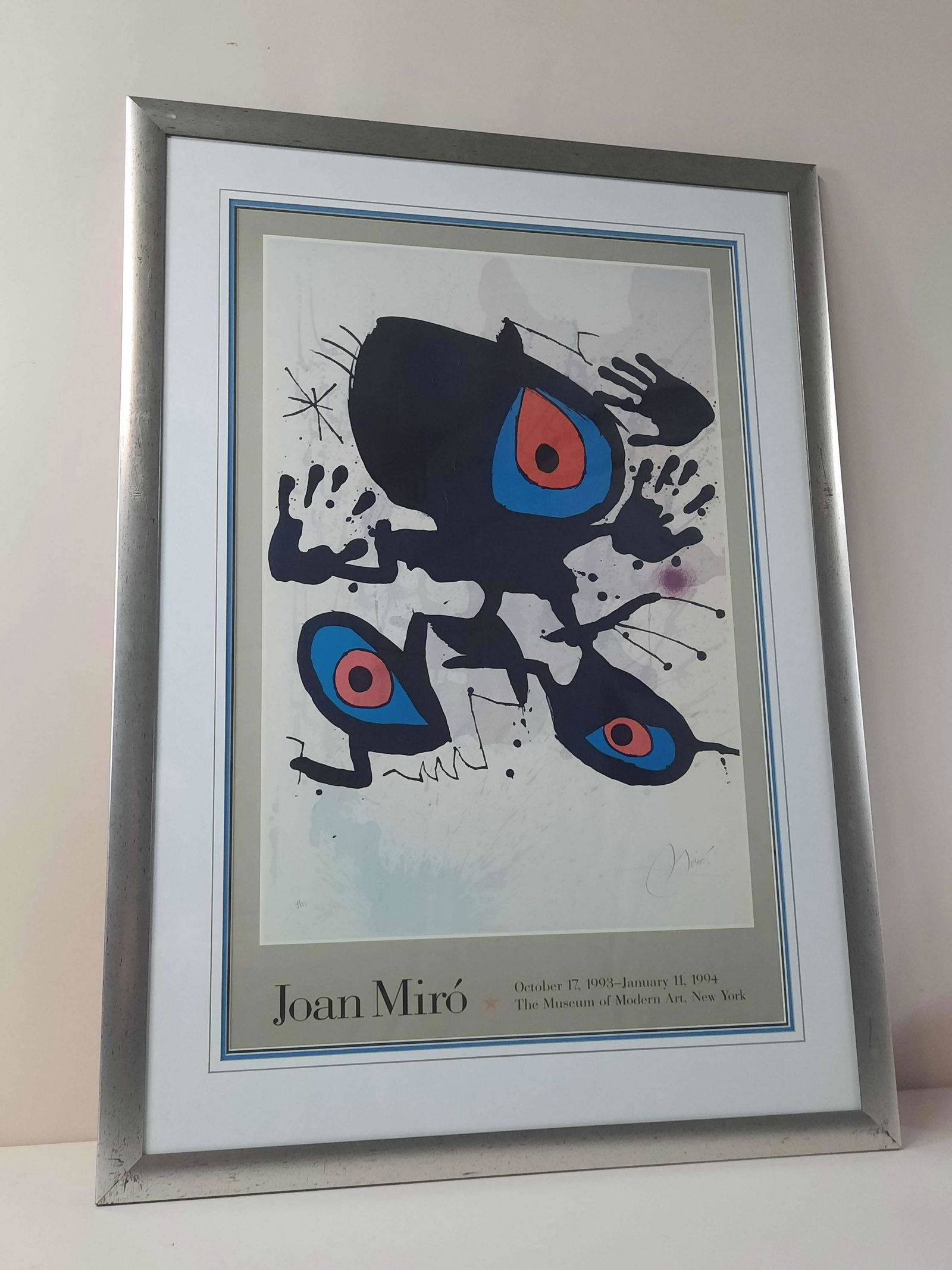 1993-1994 Joan Miró Exhibition Poster (1 of 2)