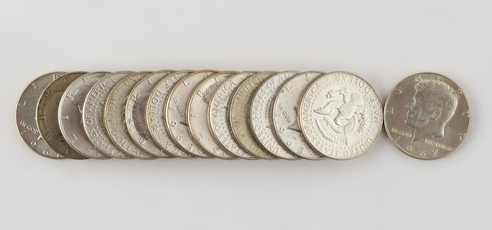 15 40% Silver Kennedy Half Dollars (1 of 1)