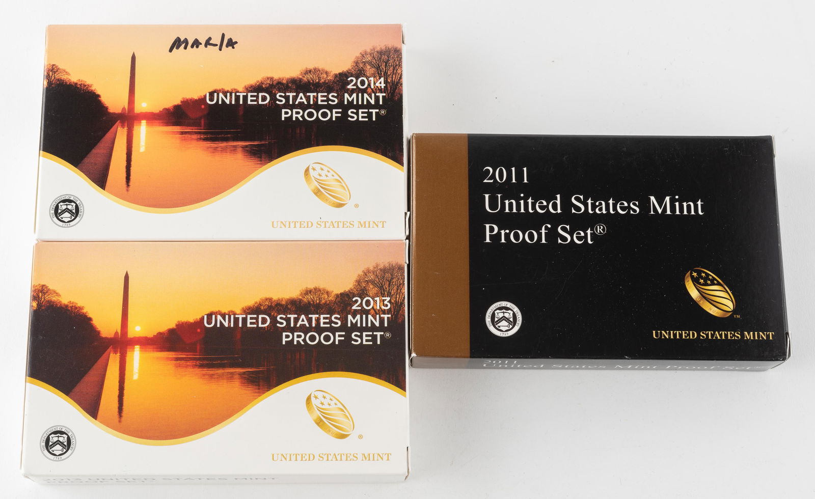 3 U.S. Proof Sets (1 of 1)