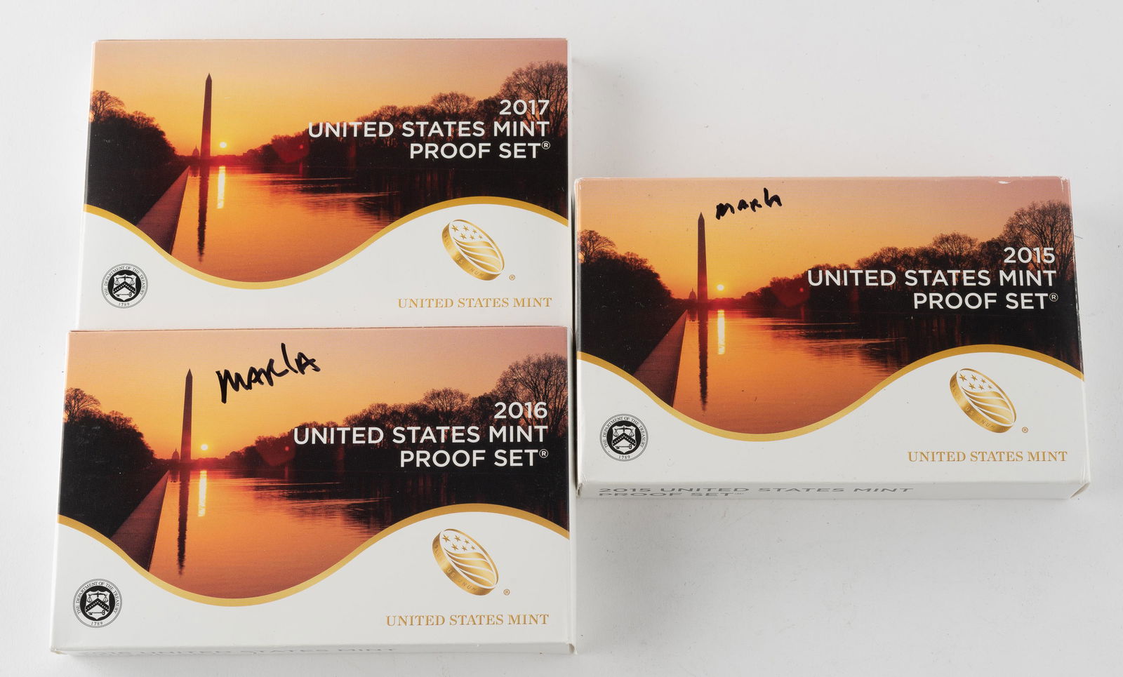 3 U.S. Proof Sets (1 of 1)