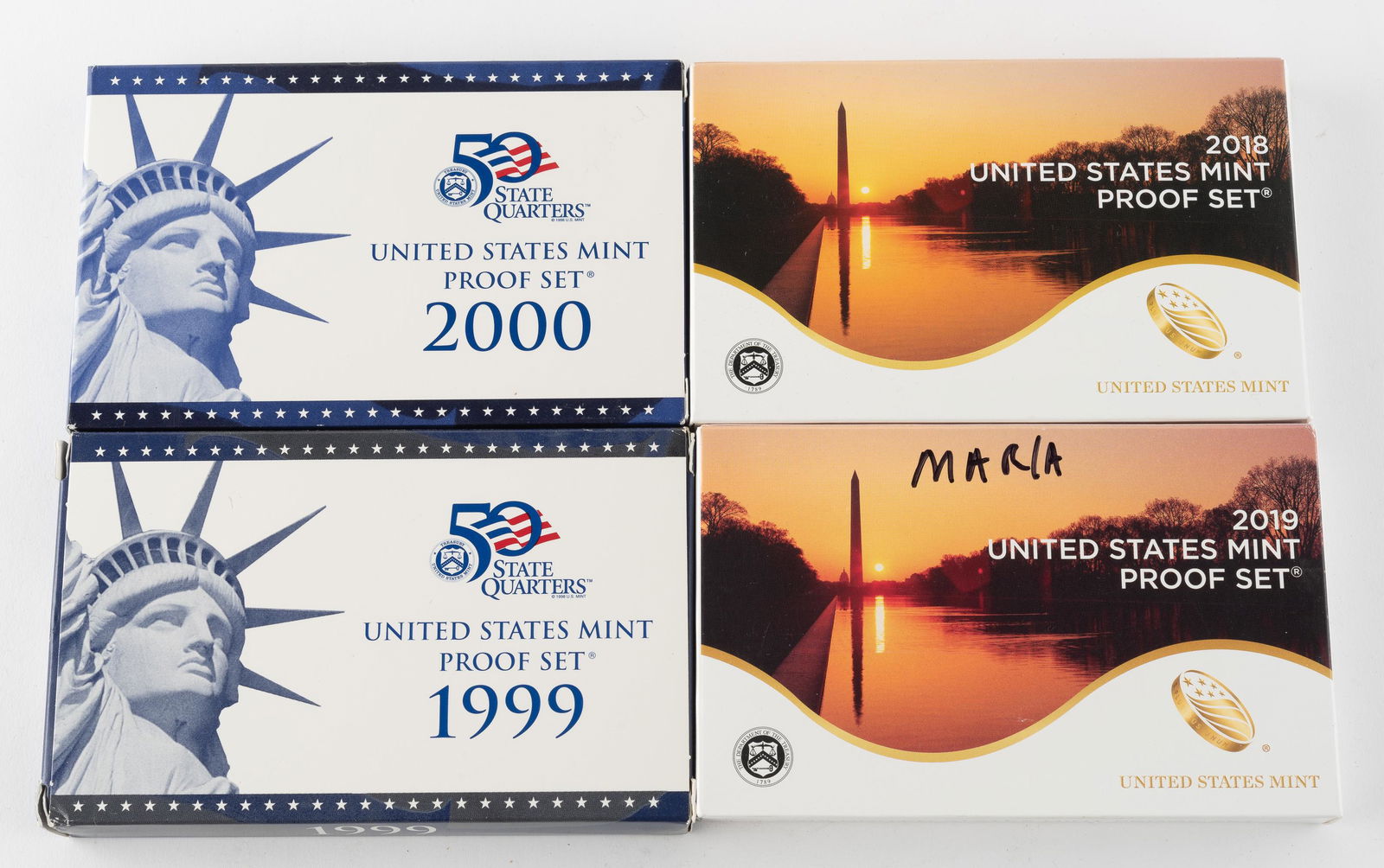 4 U.S. Proof Sets (1 of 1)