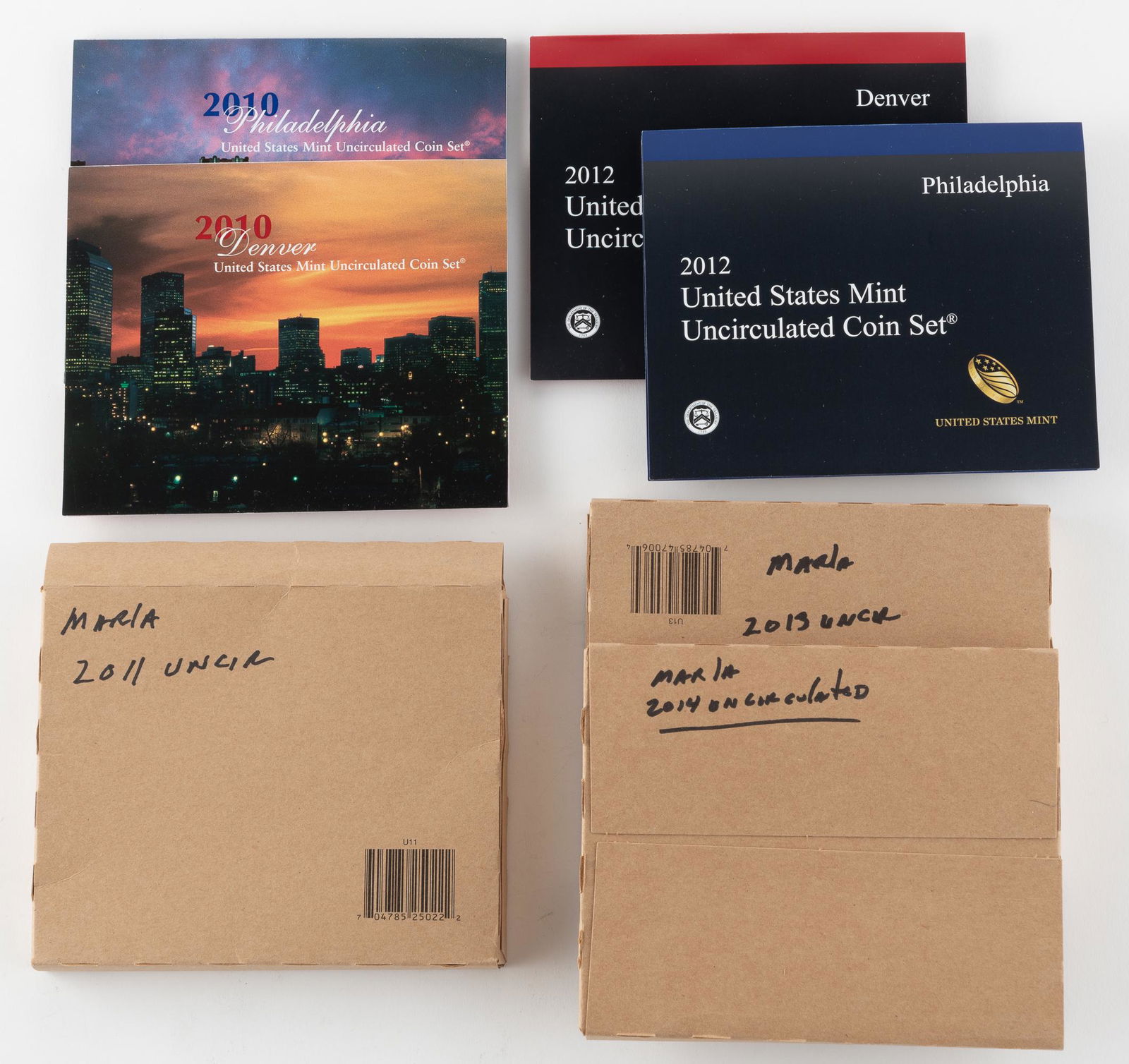 5 U.S. Mint Sets (1 of 1)