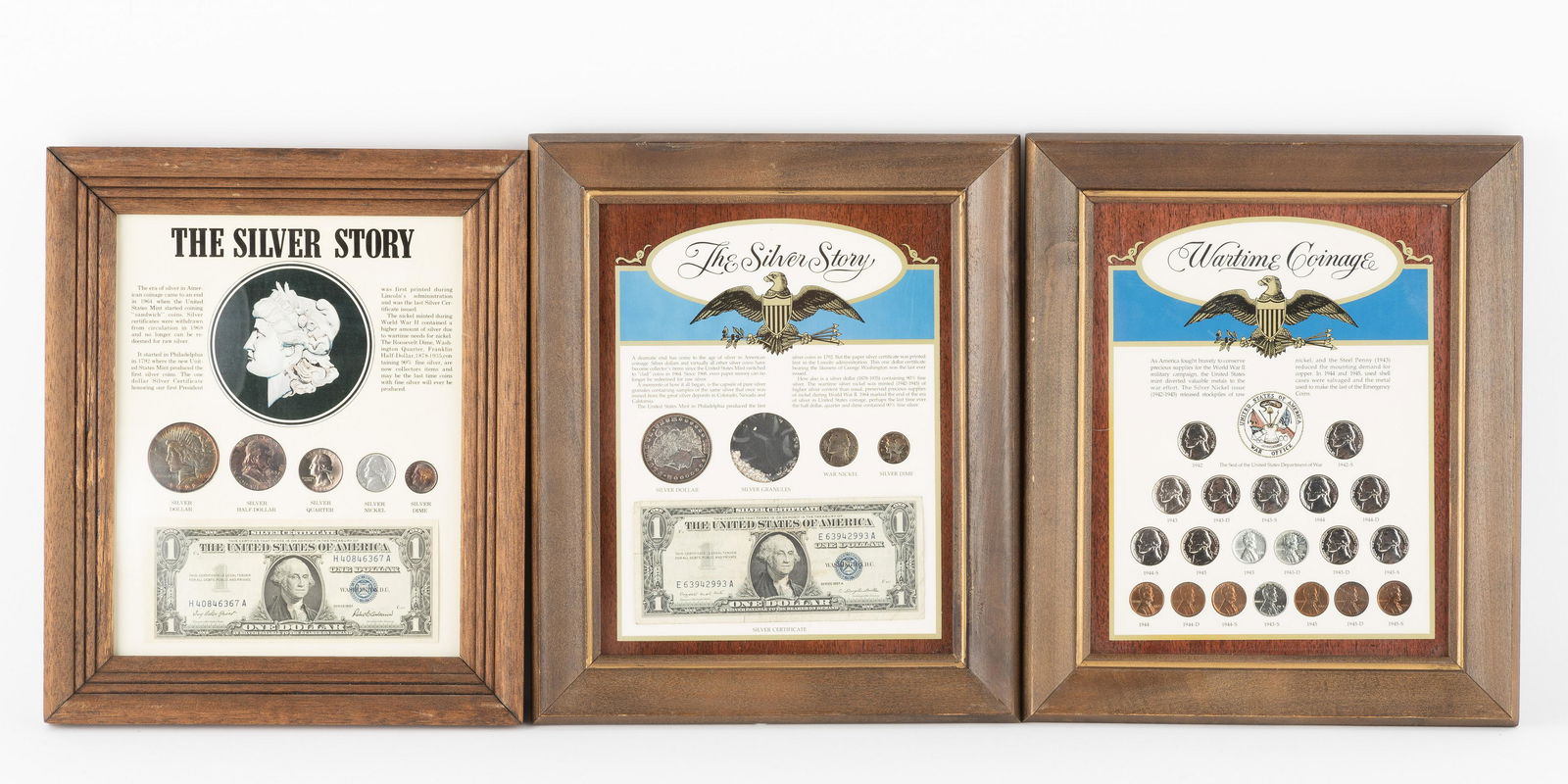 3 Framed Coin Sets (1 of 7)