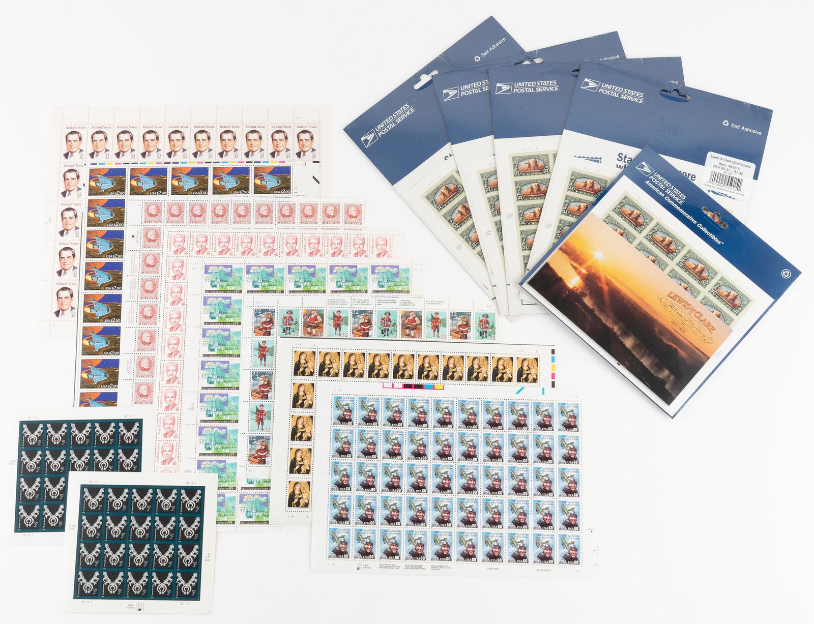 15 Mint Postage Sheets (1 of 1)