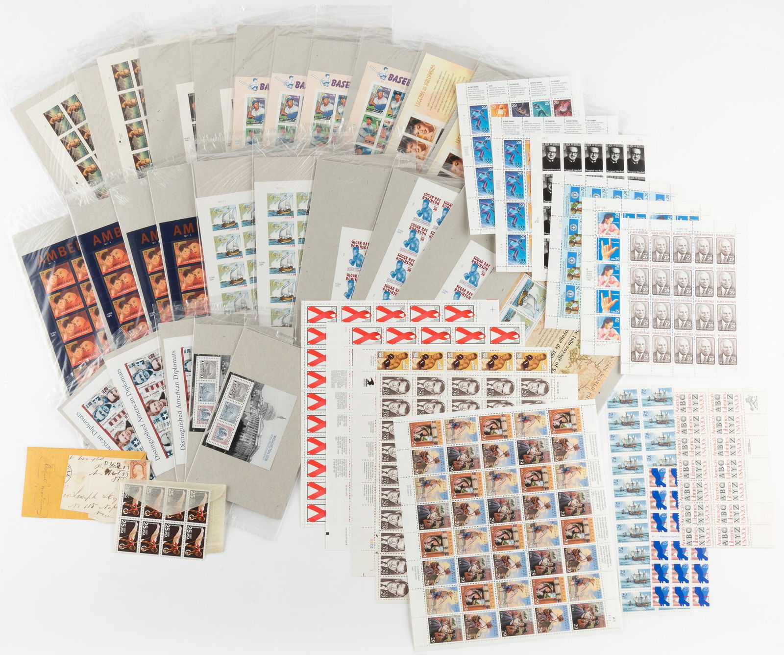 31 Modern Mint Postage Sheets Incl Canadian (1 of 1)