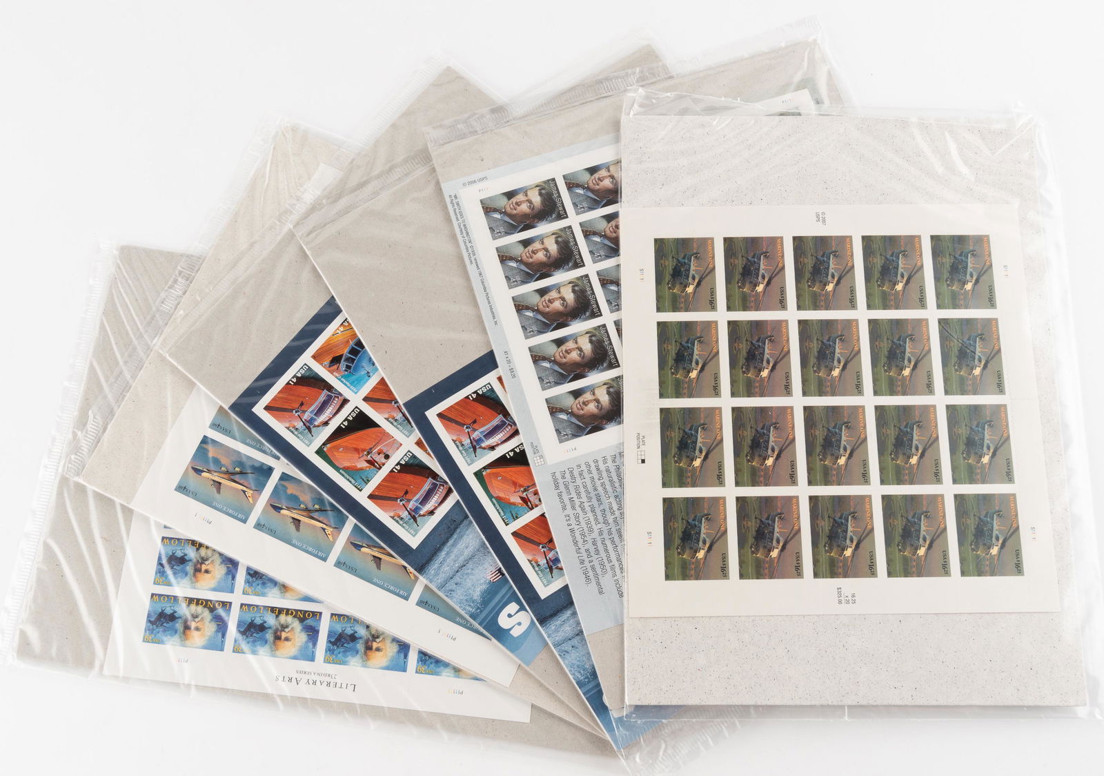 6 Mint Postage Sheets (1 of 3)