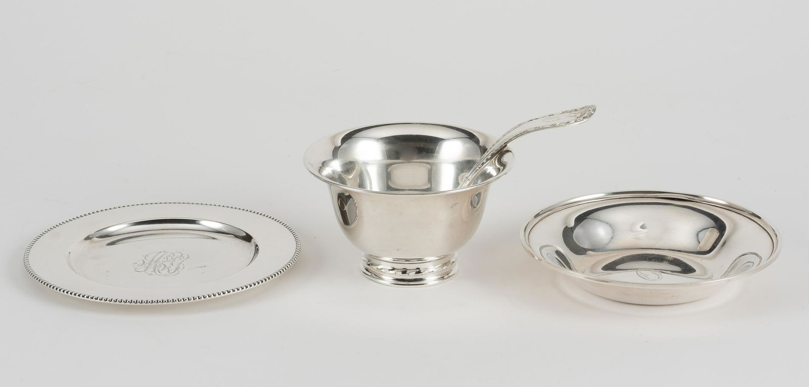 4 Pcs Sterling Tableware (1 of 10)