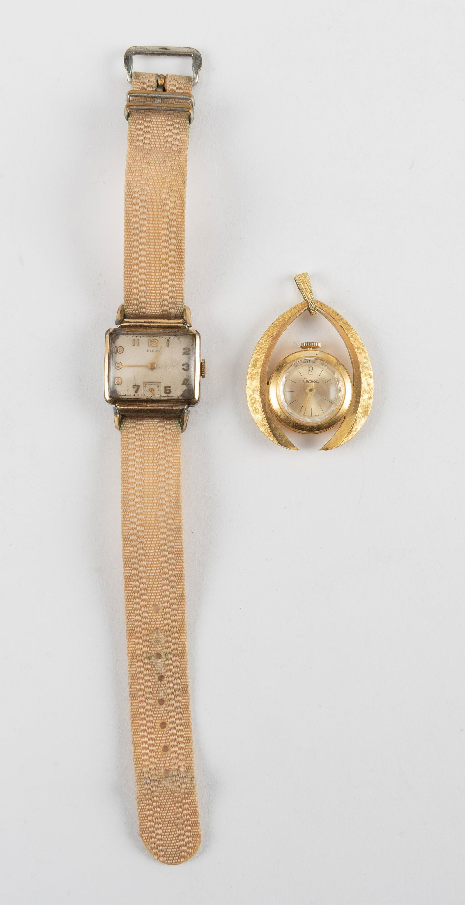 2 Vintage Watches; Pendant and Wrist (1 of 8)