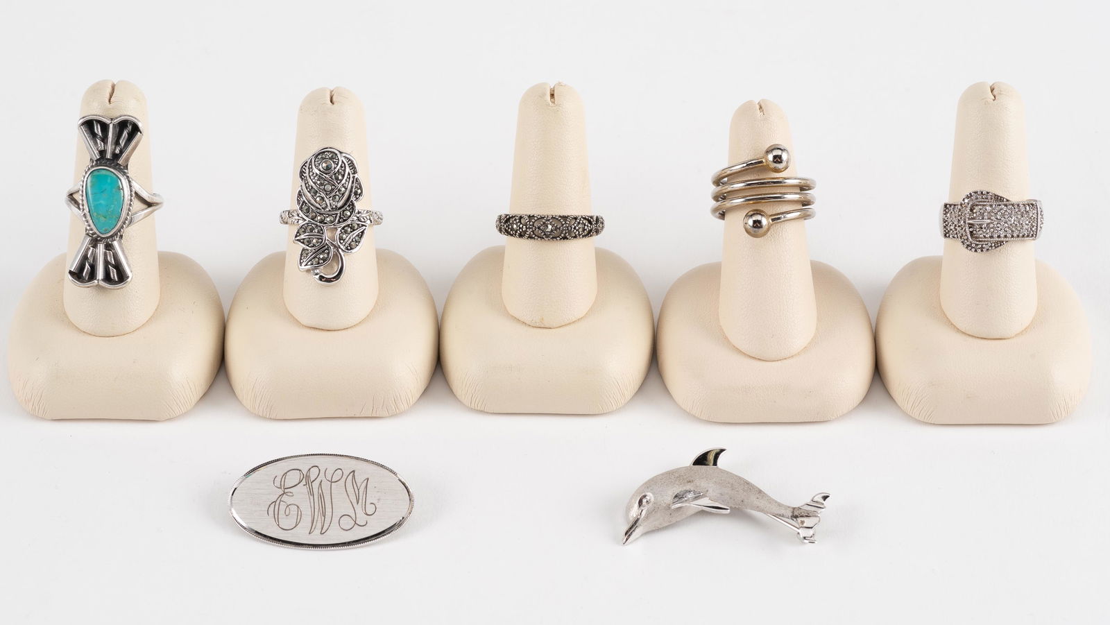 7 Pieces Sterling Jewlery (1 of 12)