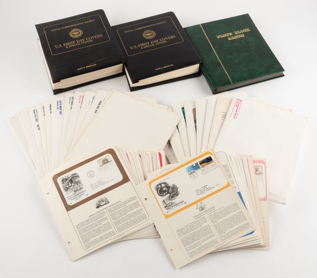 Two U.S. FDC Albums and Stamps (1 of 15)