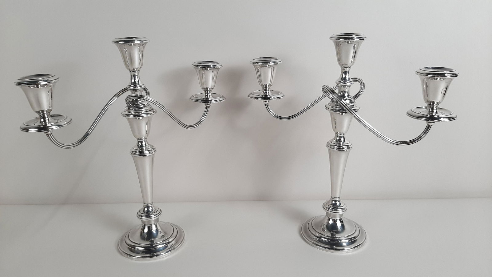 Pr Gorham Weighted Sterling Candlesticks (1 of 3)