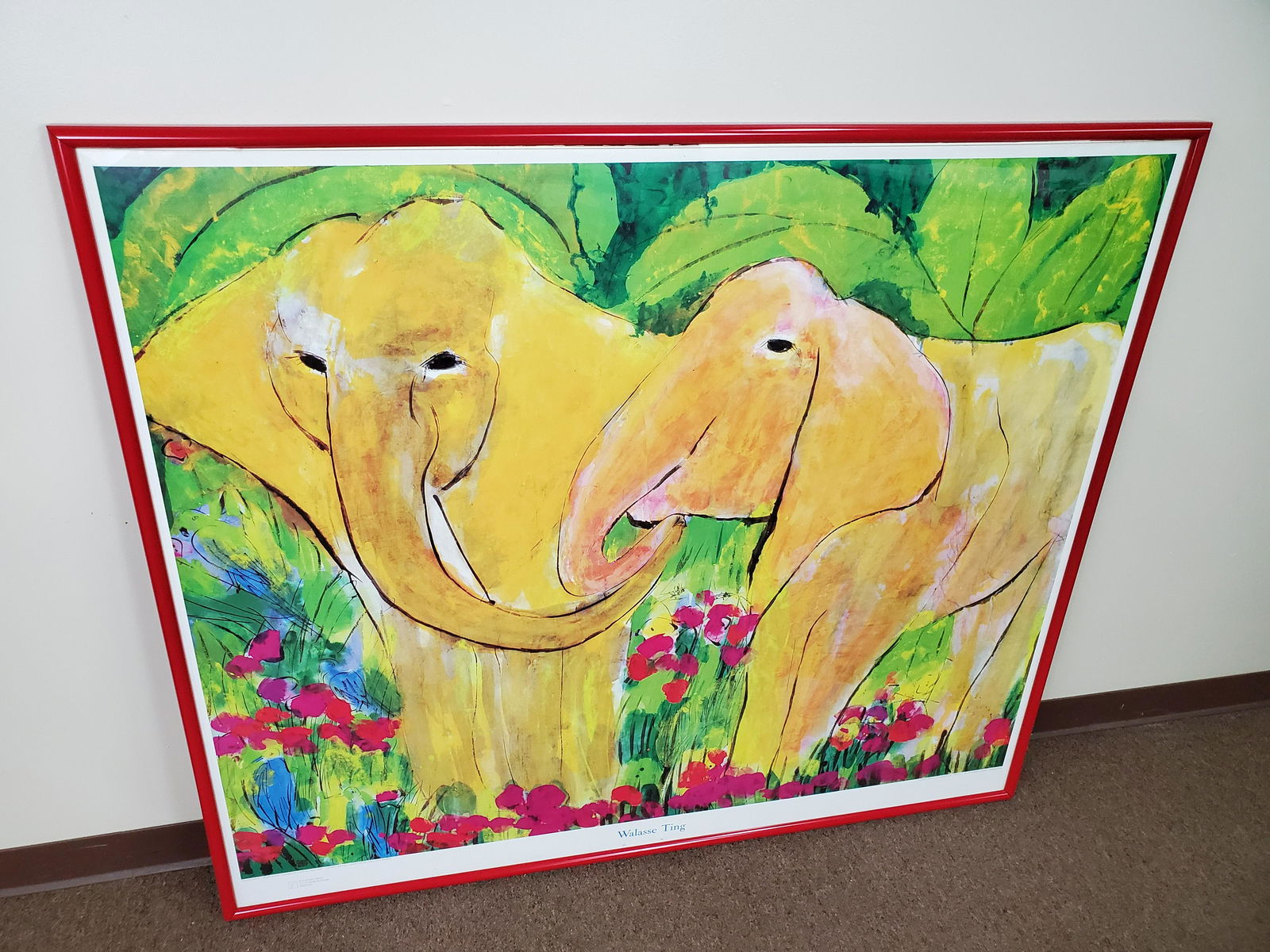Walasse Ting Elephant Print (1 of 4)