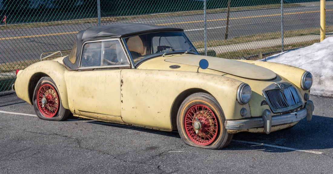 1957 MGA  Roadster (Barn Find) (1 of 18)