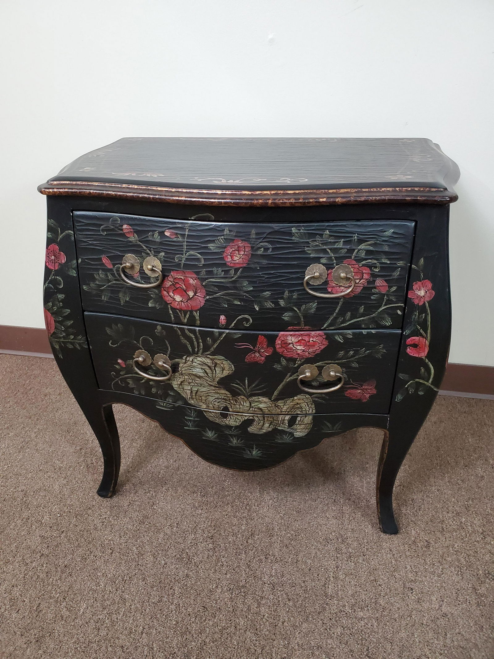 Drexel Heritage Painted Two Drawer Chest (1 of 6)