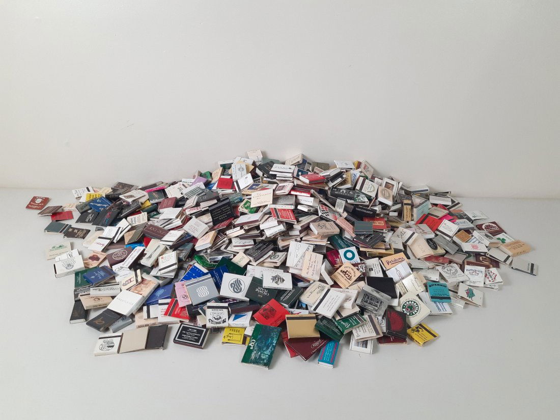 Large Match Book Collection (1 of 3)