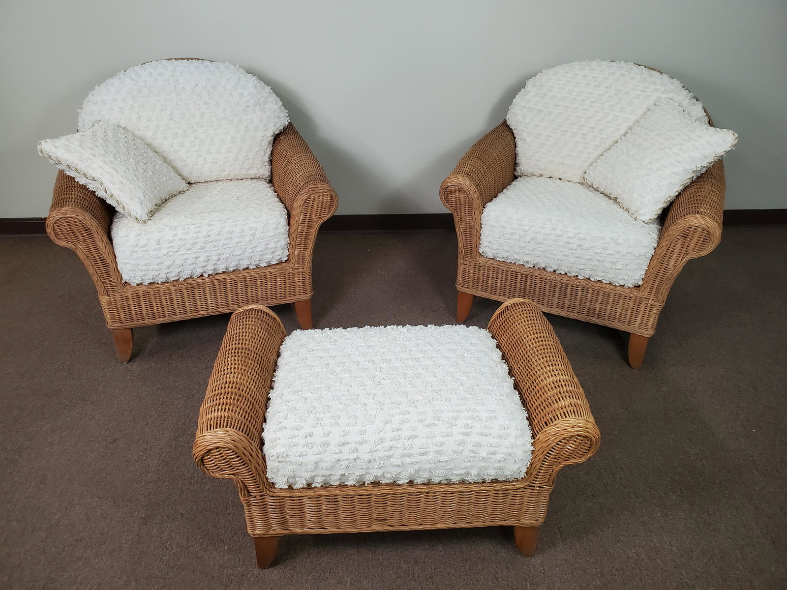 3 Pcs Wicker By Henry Link Lexington, NC (1 of 7)