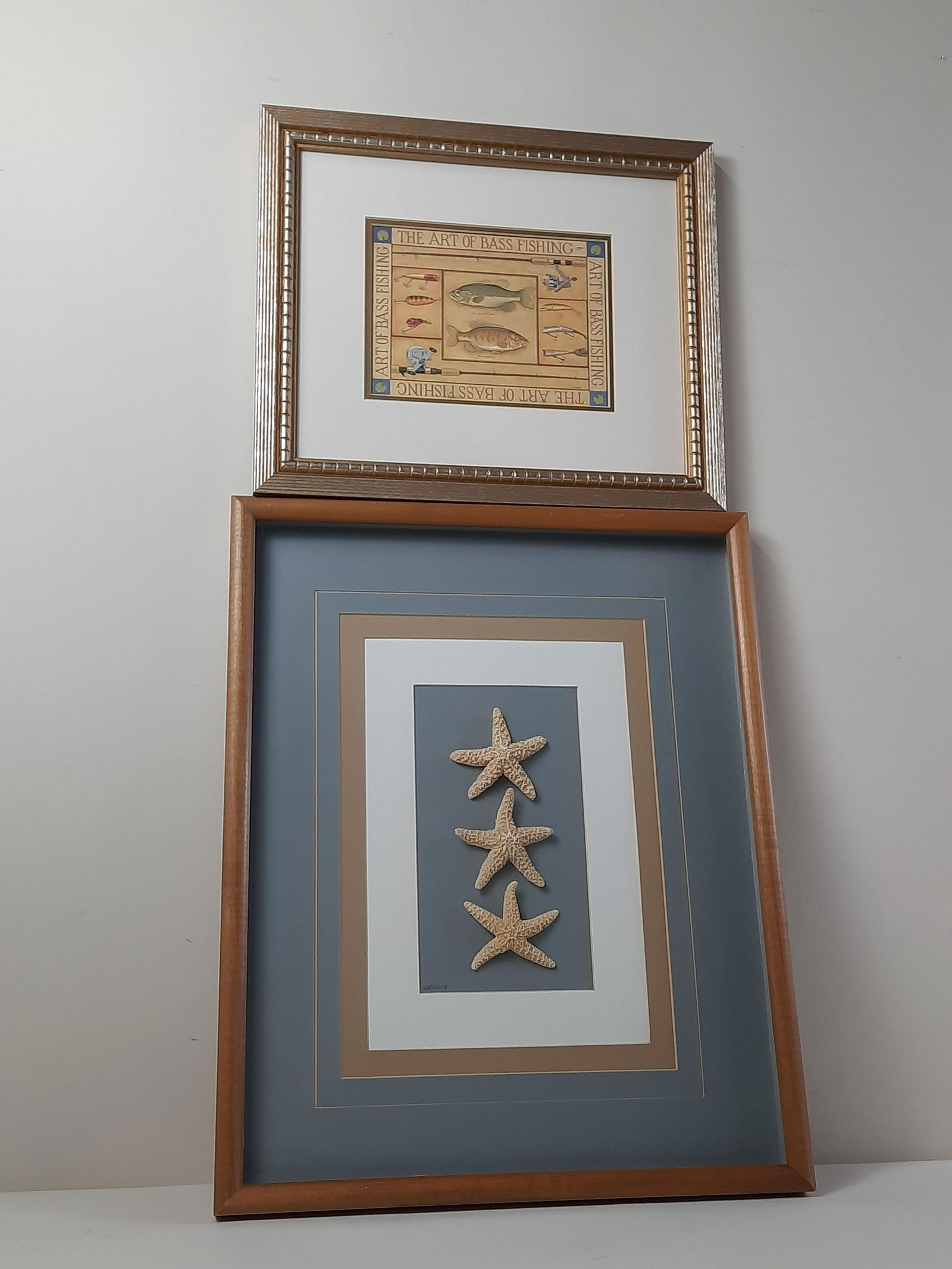 2 Pcs incl Star Fish and The Art of Bass Fishing (1 of 4)