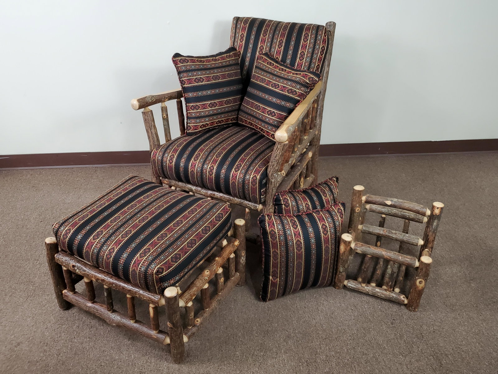 Adirondack Chair With Ottoman & Magazine Holder (1 of 8)