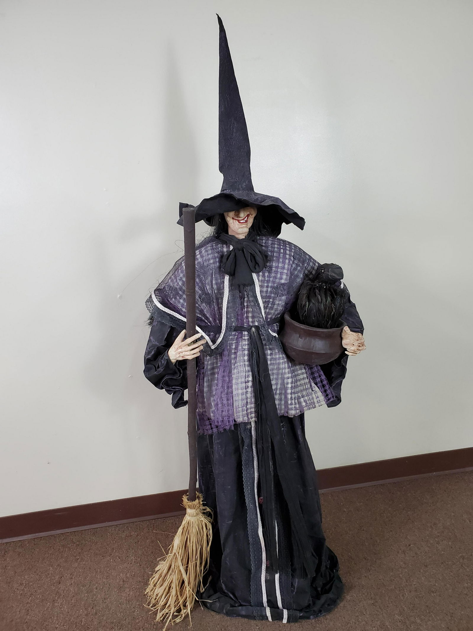 63" Tall Witch Yard Decoration (1 of 5)