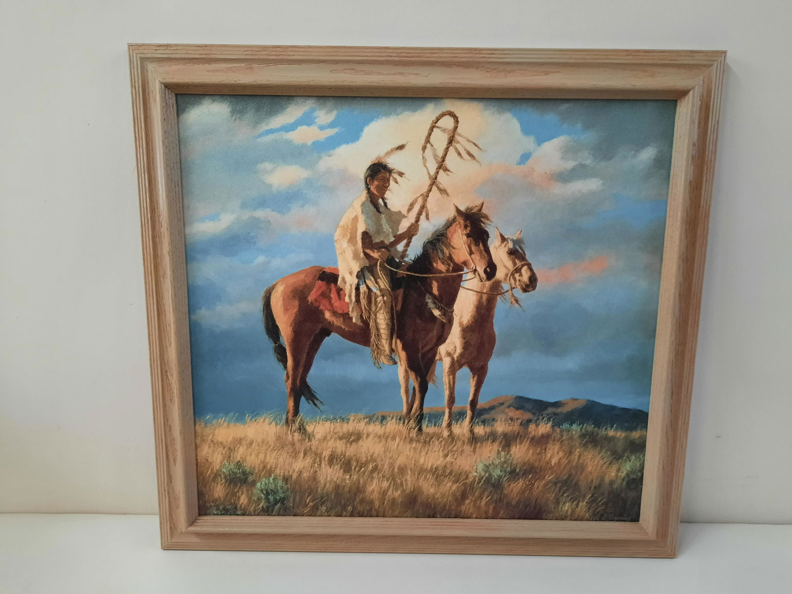 S. Terpning Native American Print on Canvas (1 of 3)