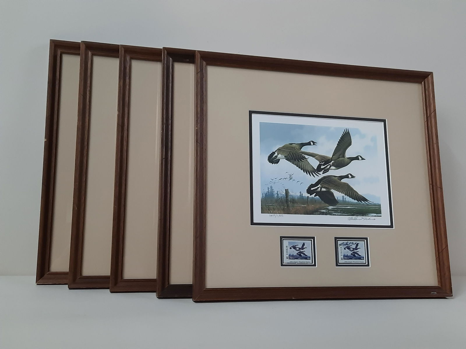 5 Commemorative Duck Stamps incl Ned Smith (1 of 12)