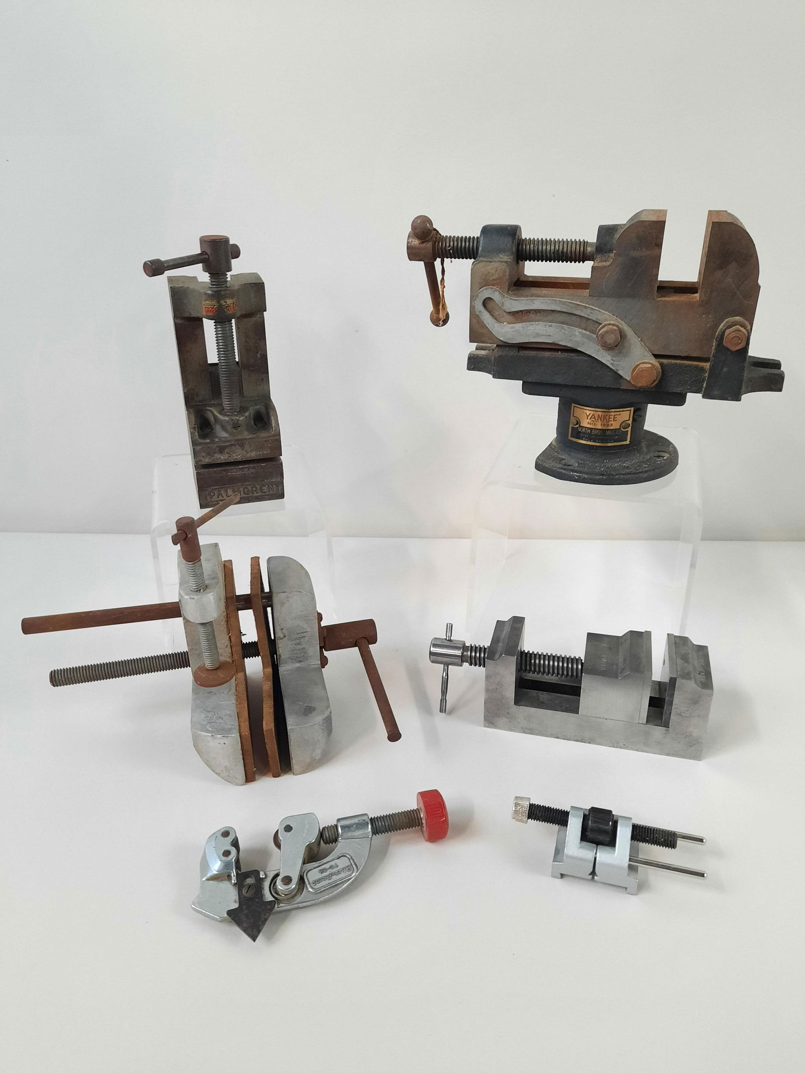6 Pcs Bench Vice and Clamps (1 of 4)