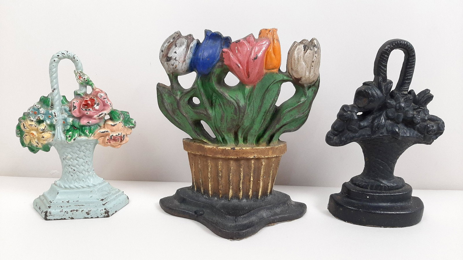 3 Cast Iron Door Stops (1 of 8)
