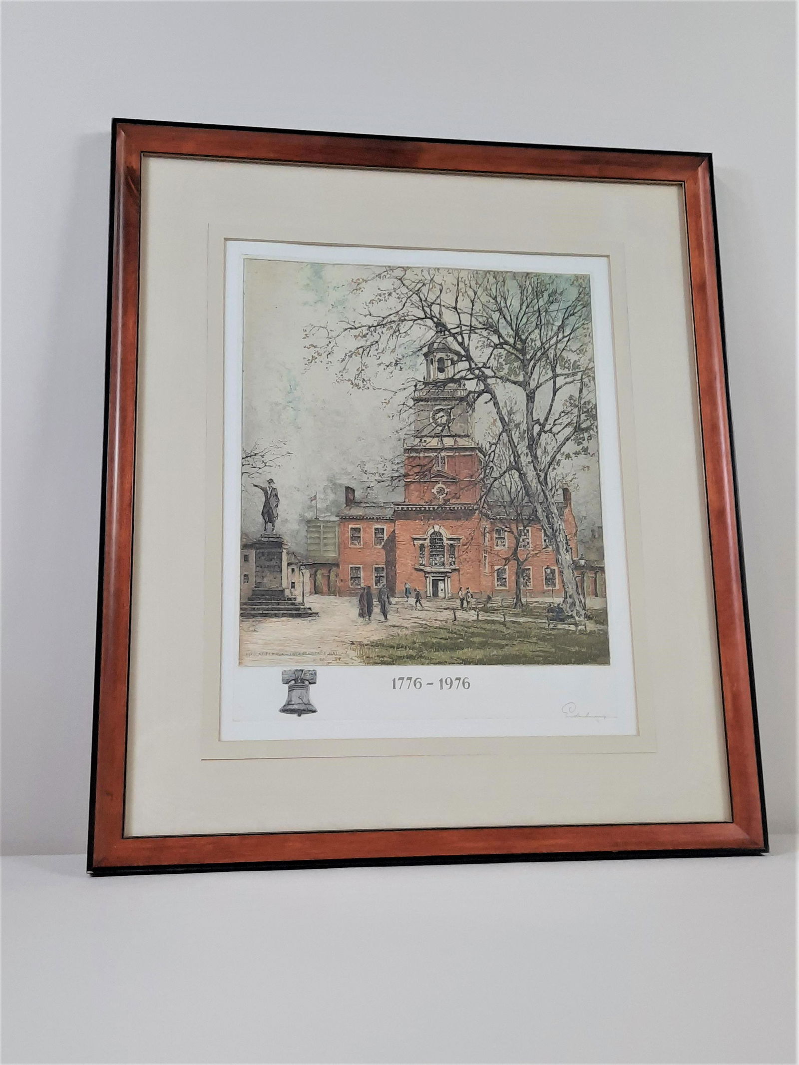 Josef Eidenberger Independence Hall Etching (1 of 3)