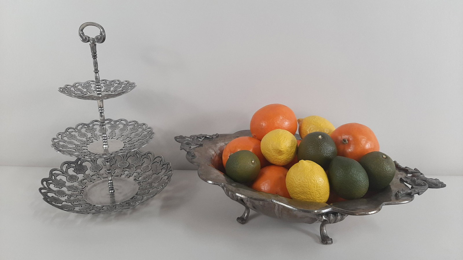 2 Silverplate Centerpieces (1 of 6)