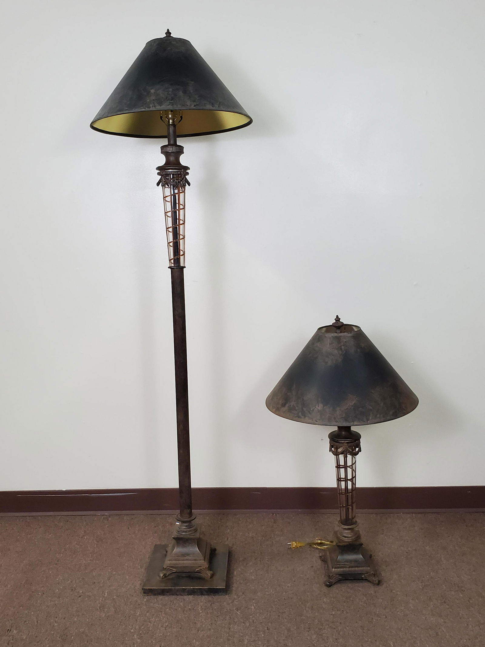 Decorative Table & Floor Lamp (1 of 4)