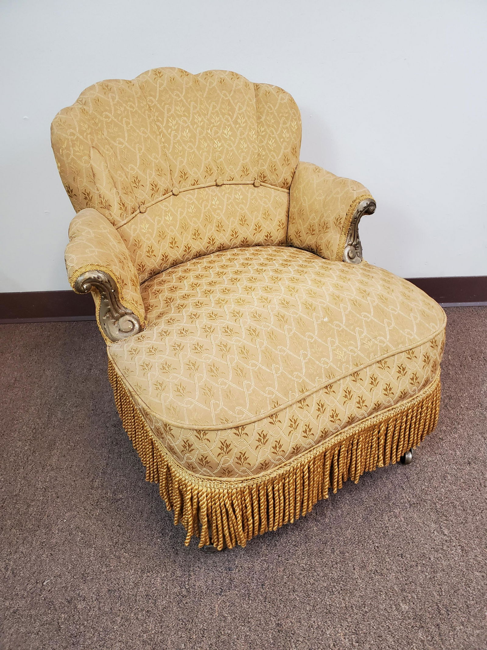 Victorian Small Size Boudoir Chair (1 of 3)