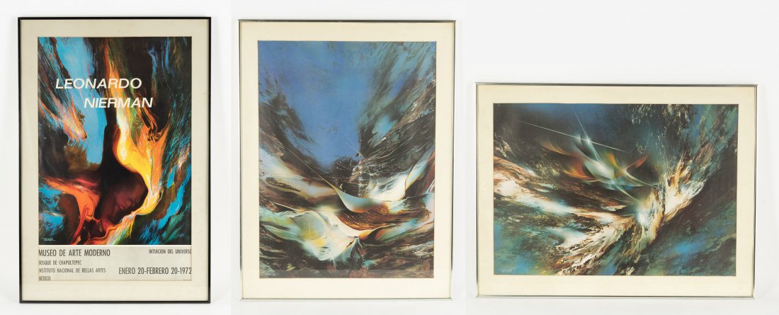 3 Leonardo Nierman Posters (1 of 9)