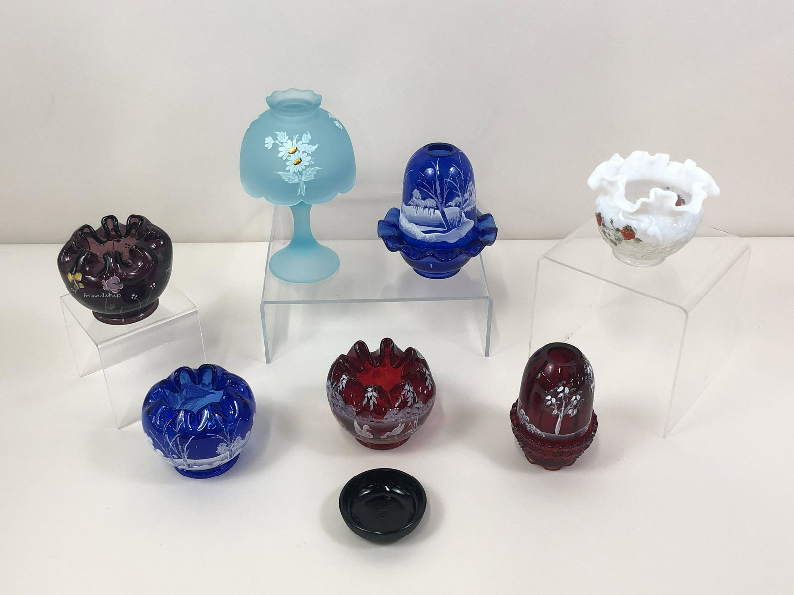 8 Pcs Fenton & Westmoreland Glassware (1 of 12)