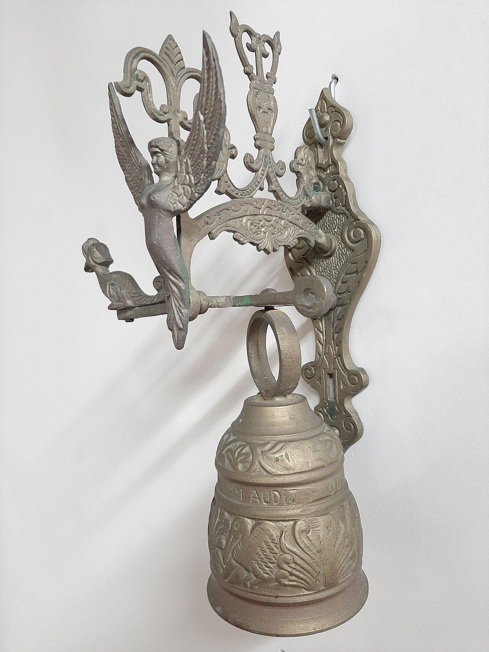 Brass Wall Mounted Bell (1 of 6)