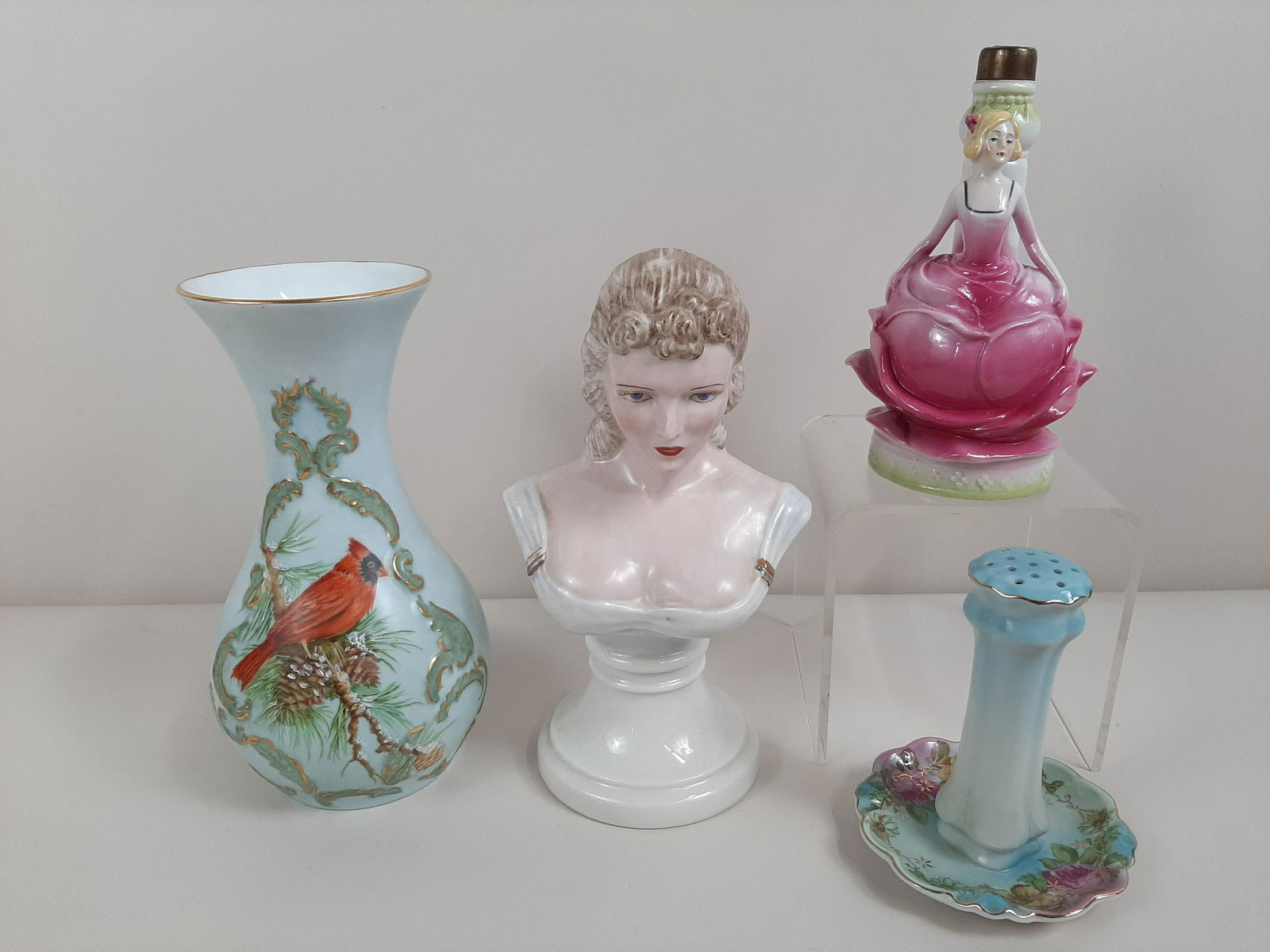 4 Pcs Porcelain incl. KPM Vase (1 of 7)