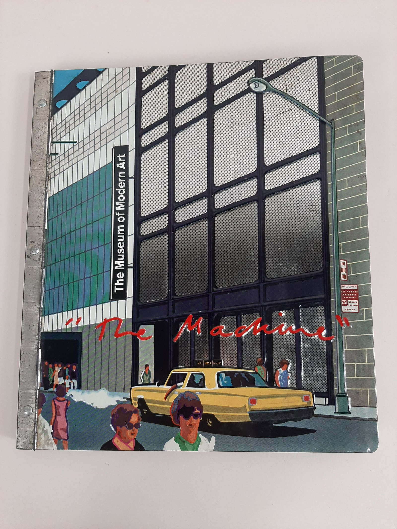 The Machine by K.G. Pontus Hulten: Stamped metal covers and spine. Published on the occasion of the exhibition held at the Museum of Modern Art from November 25, 1968-February 9, 1969. Some foxing to pages. IMPORTANT: Before bidding, p