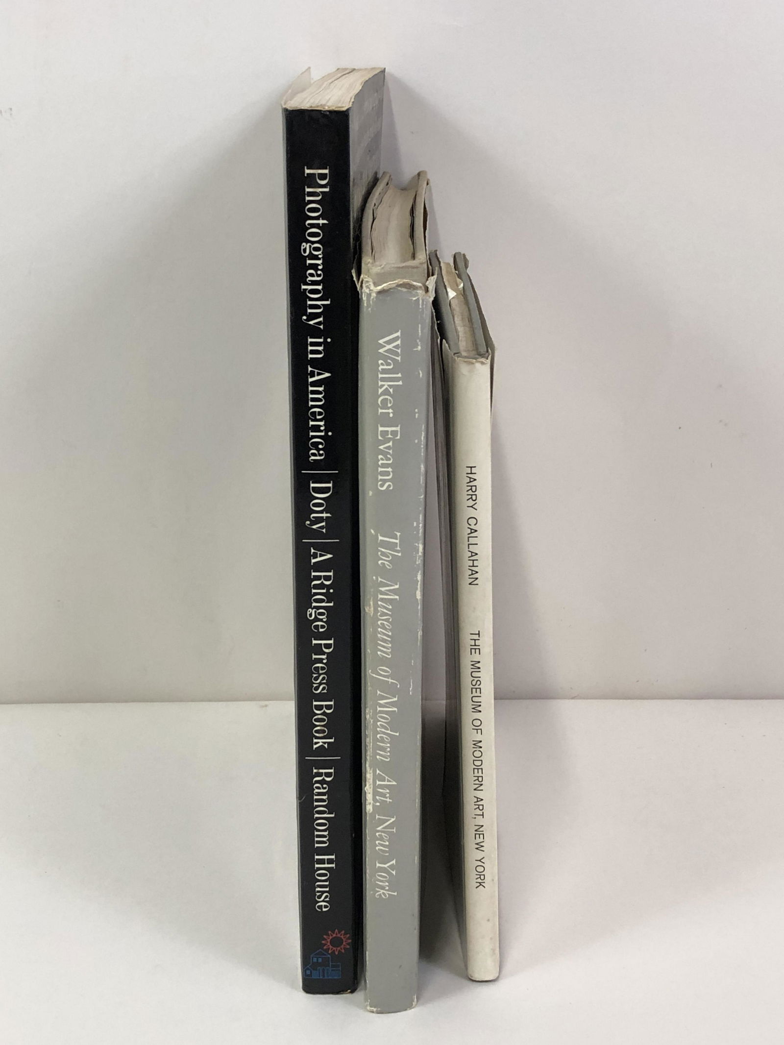 3 Pcs Photo Books Incl. Harry Callahan: Also includes Walker Evans and Photography in America. IMPORTANT: Before bidding, please read the terms and conditions. When you registered for the auction you agreed to these terms and will be requir