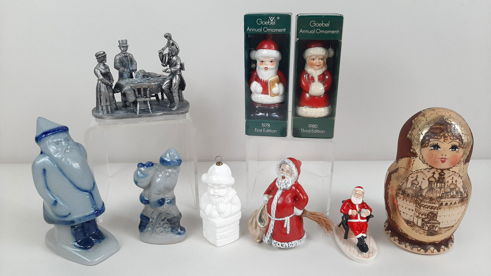 9 Christmas Decoration incl. Goebel (1 of 7)